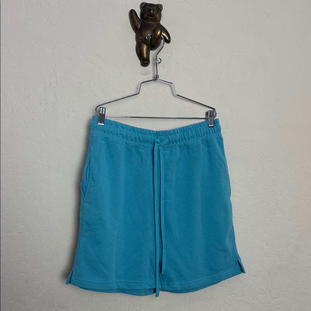 Forever 21 Men’s Teal colored Drawstring Shorts Men’s size L NWT